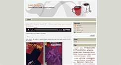 Desktop Screenshot of geekbrunchpodcast.com